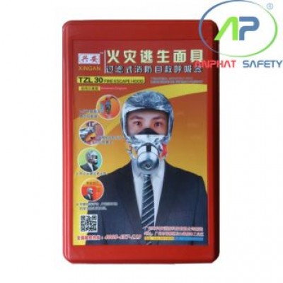 Mặt nạ trùm đầu thoát hiểm hỏa hoạn TZL30